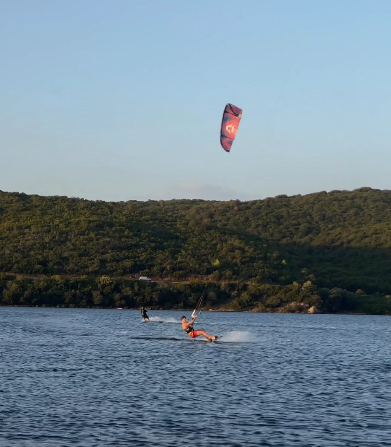 Kitesurfen lernen an einem Flachwasserspot